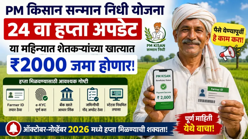 PM Kisan 20th Installment: 'या' महिन्यात शेतकऱ्यांच्या खात्यात ₹2000 जमा! पैसे येण्यापूर्वी हे काम करा